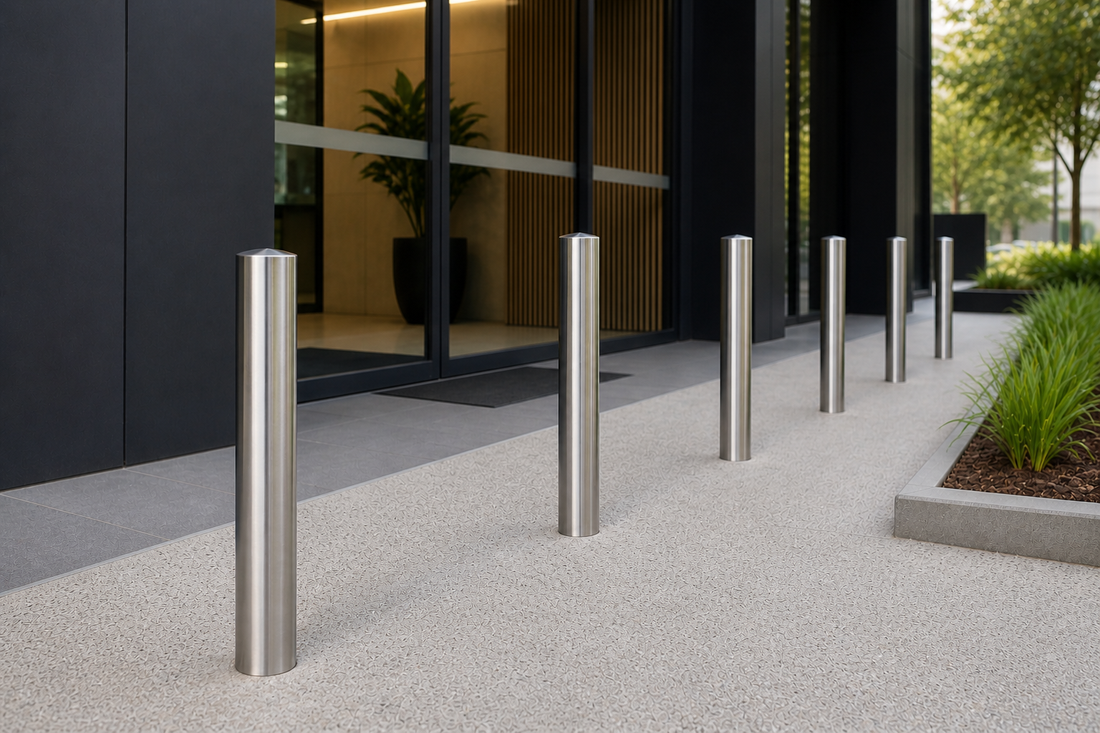 Stainless Steel Bollard – Architectural Finish (In-Ground)