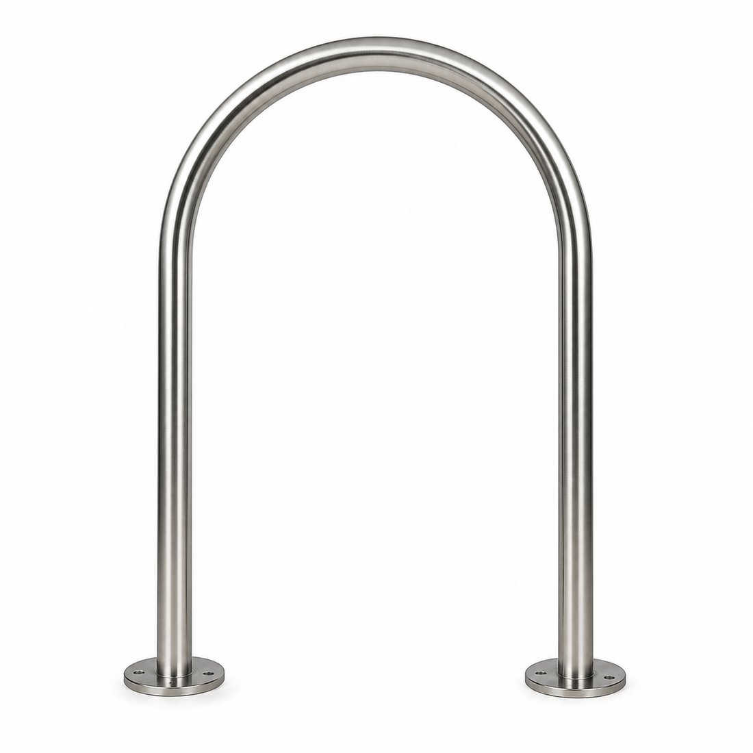 Stainless Steel Bike Hoop – Architectural Bike Parking Rack